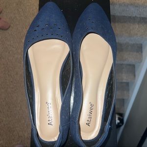 NEW ATAIWEE WOMENS WIDE FLATS